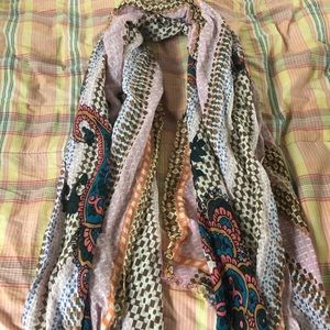 J. Crew printed scarf